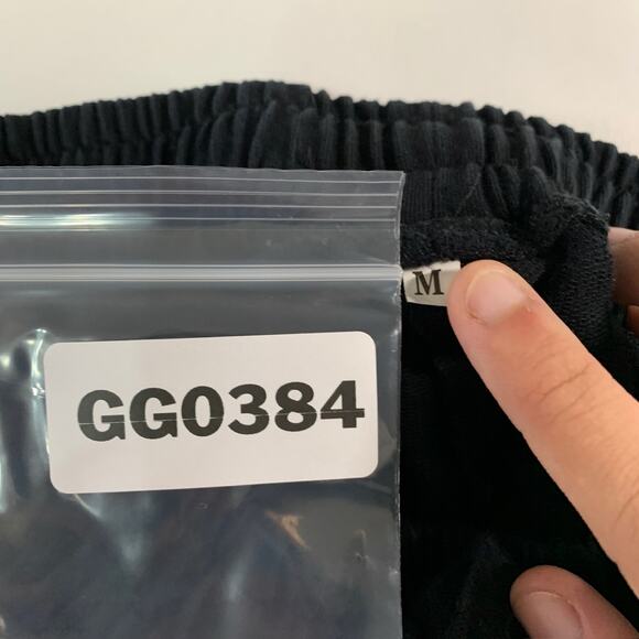 Persona S Mens Cracked Glass Black White Pull On Sweat Shorts Y2K 90s Grunge - Picture 8 of 8